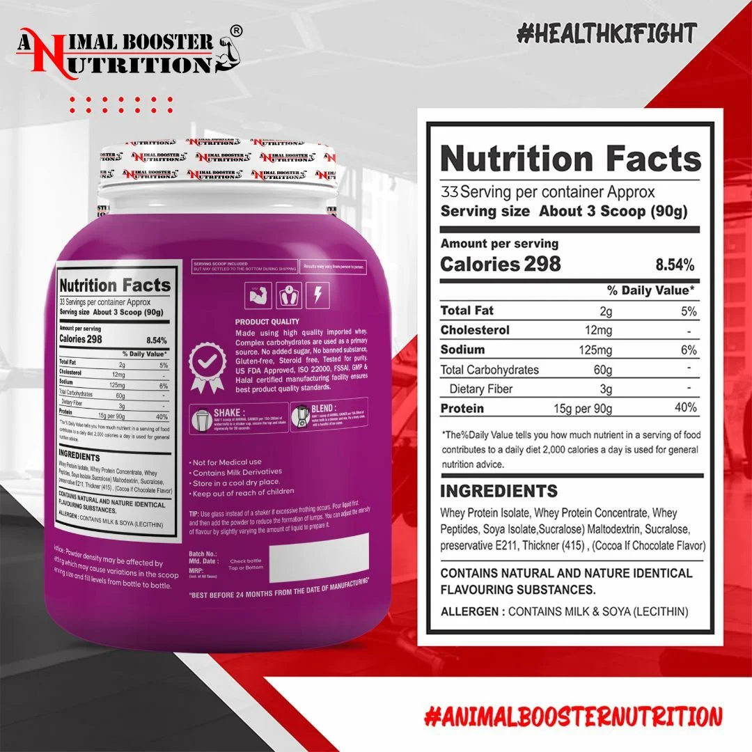 Animal-Weight-Gainer-3kg-Nutritional-Fact