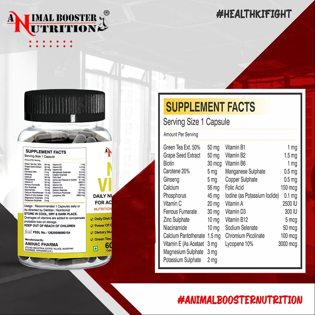 Animal-MultiVitamin-Nutritional-Fact