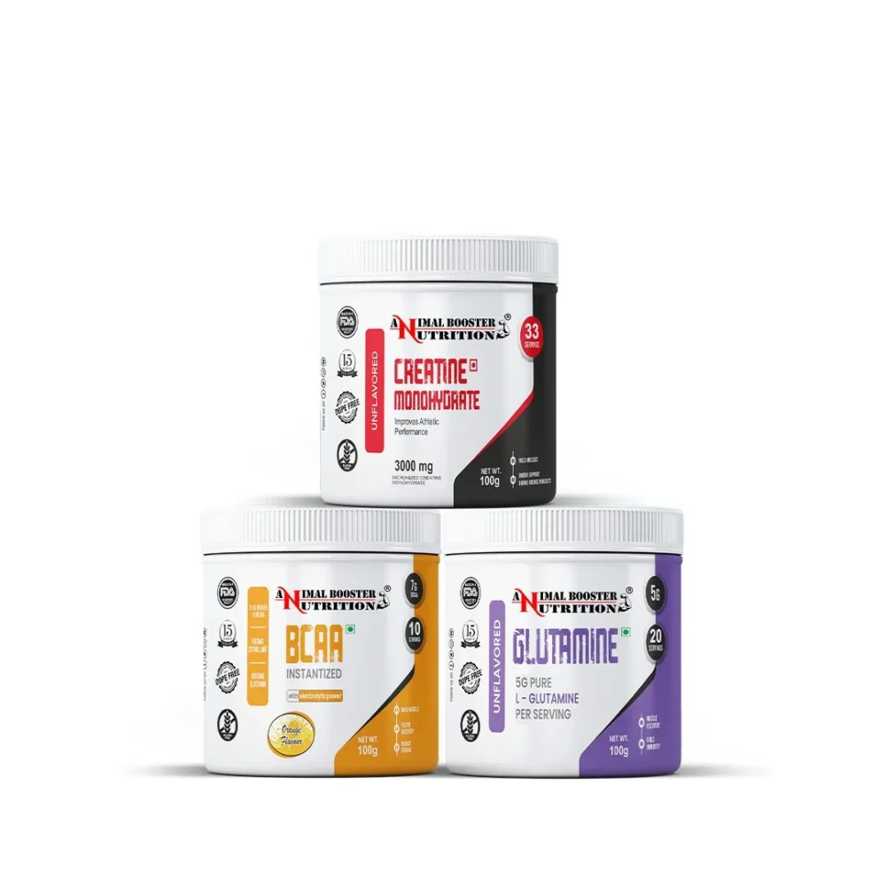 100GM of BCAA & Glutamine & Creatine Combo