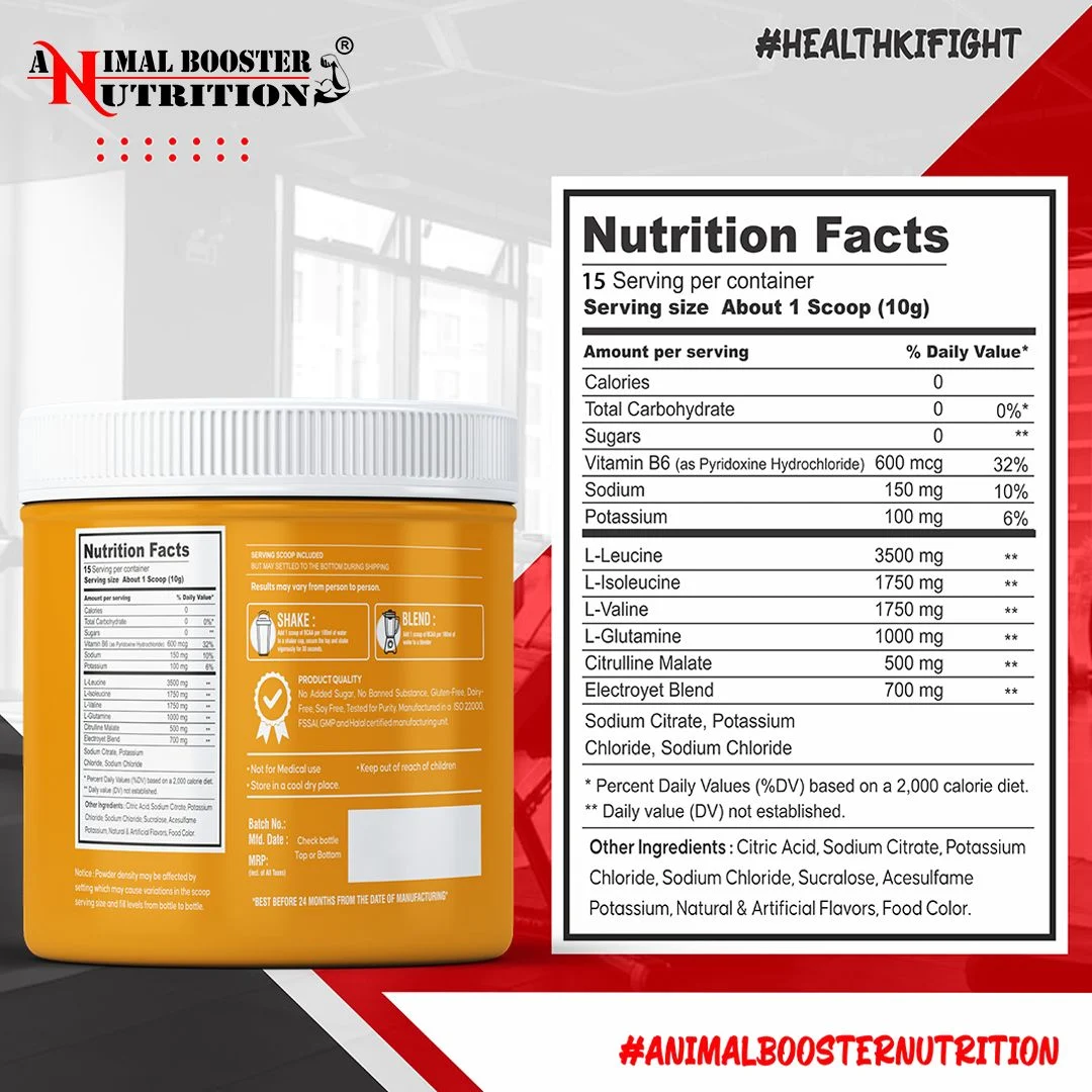 BCAA-Nutritional-Fact