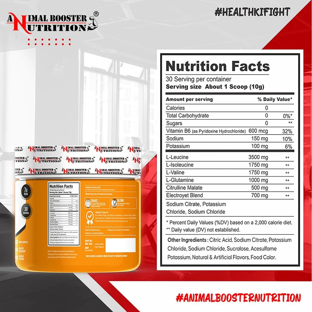BCAA-Nutritional-Fact