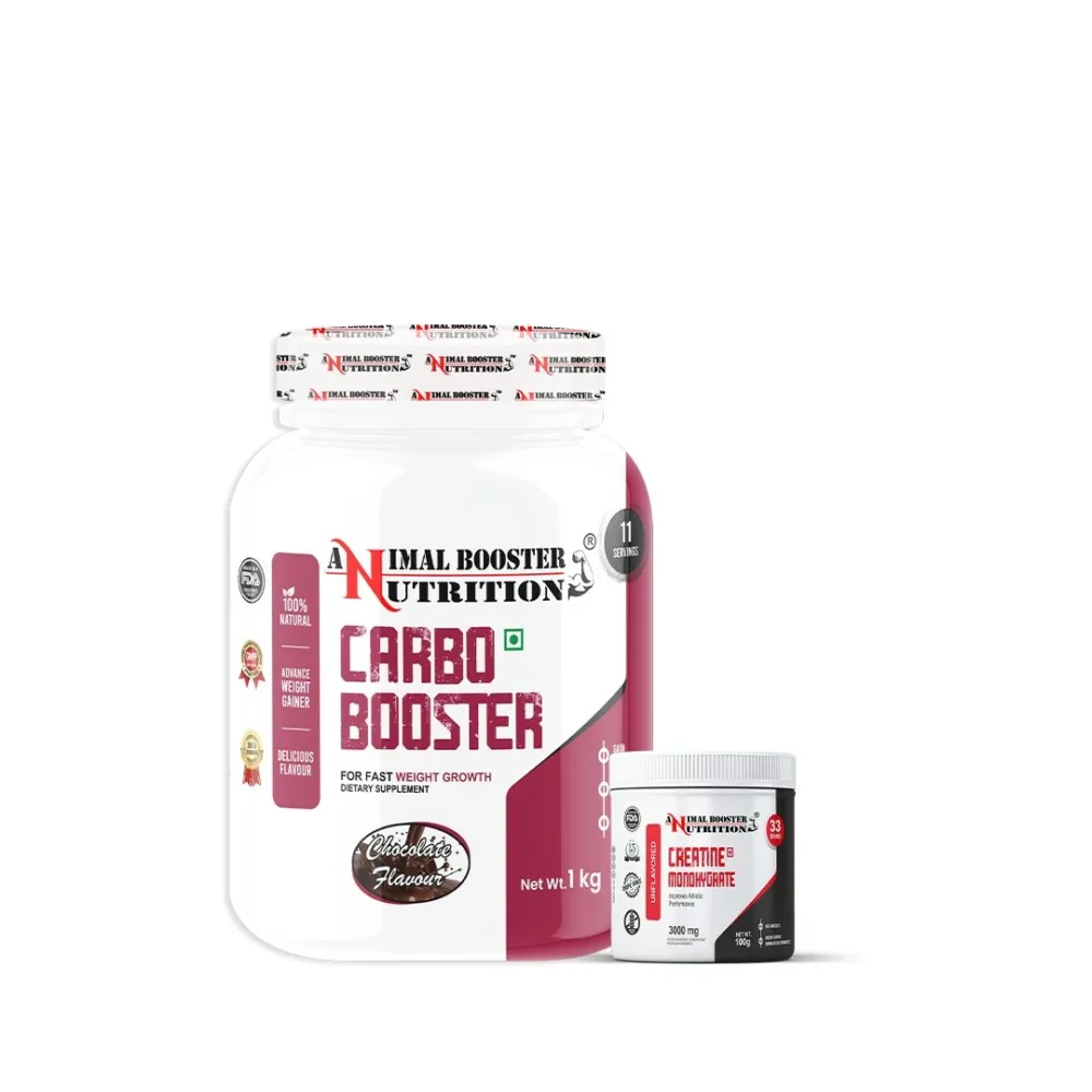 Carbo Booster 1kg & 100GM Creatine Combo