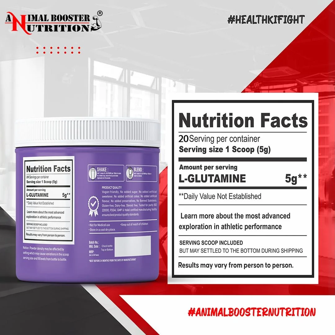 Glutamine-Nutritional-Fact