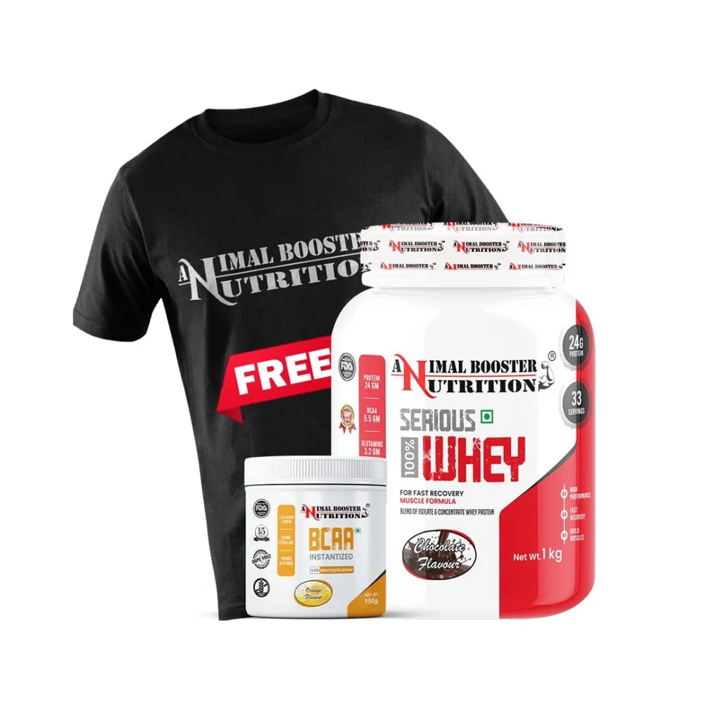 Serious Whey 1kg & 150GM BCAA Combo