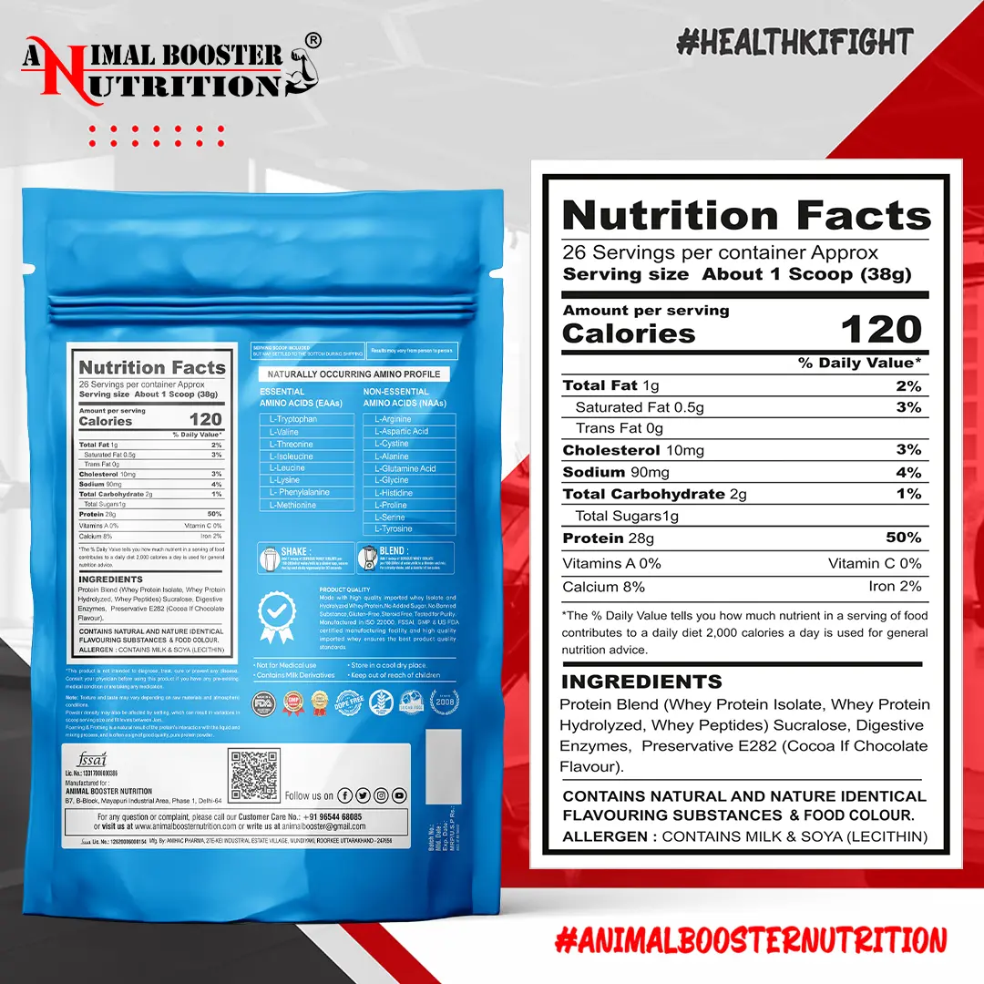 Serious-Whey-Isolate-1kg-Nutritional-Fact