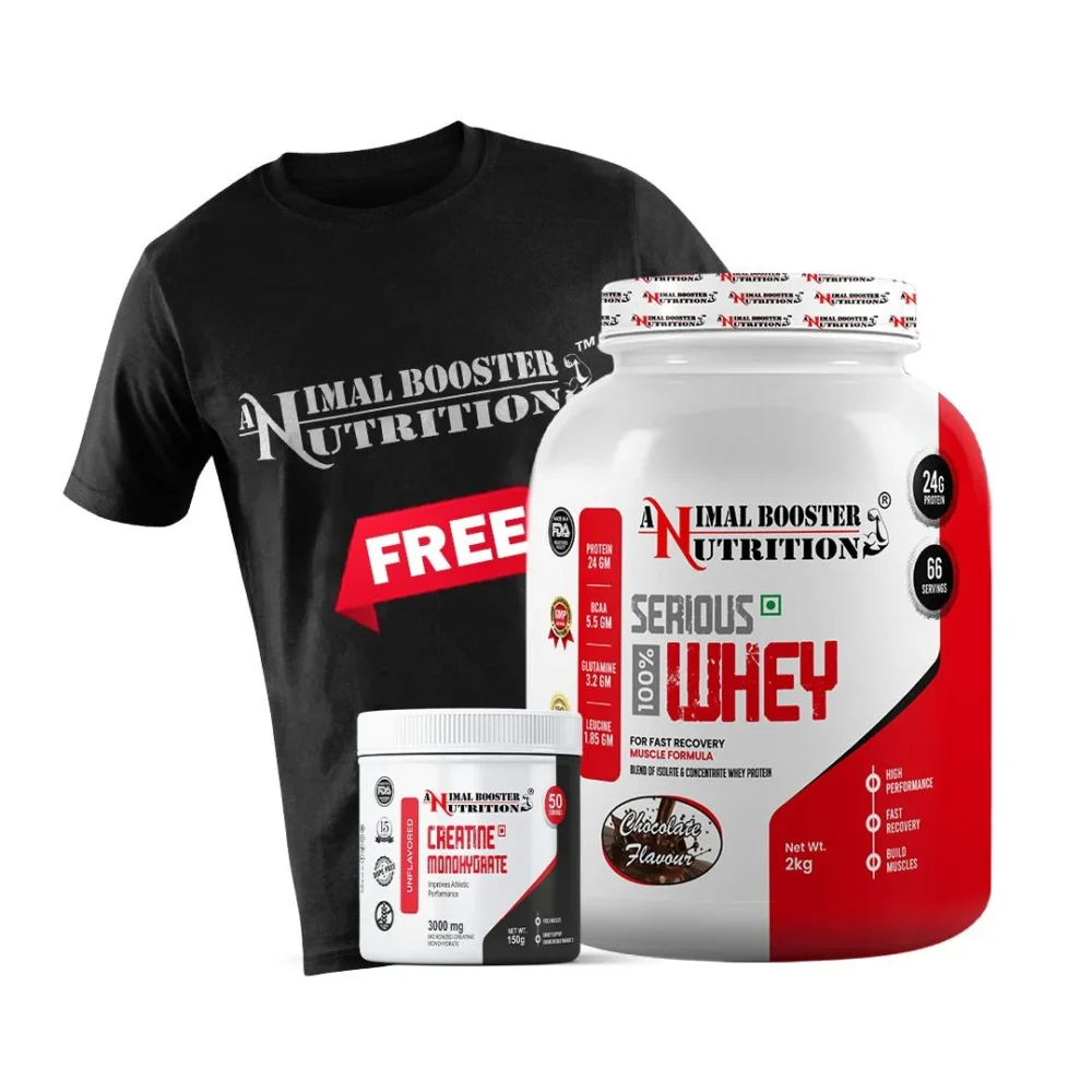 Serious Whey 2kg & 150GM Creatine Combo
